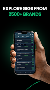 Explore gigs from 2500+ brands